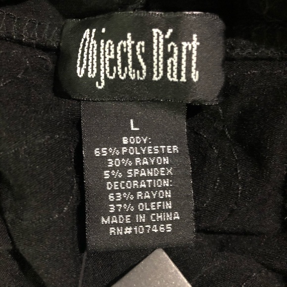 🆕 Object dart kimono/ tunic jacket size L - Picture 3 of 4